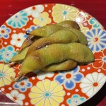 312171976 - ●新潟の茶豆燻製〜特に燻製の香ばしさはありませんが旨くて味の濃い茶豆でした