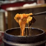 アガリコ餃子楼 - チーズエビチリ・のび〜るチーズ