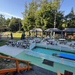 ペンギンが見えるフードコート - 