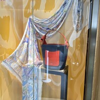 バール・エ・リストランテ・タブリエ - 余計ですが、この時の和光のディスプレイが綺麗だったので。銀座だなぁ！