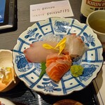 瀬戸内味覚処 芸州 - 刺身３種盛り