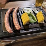 HEY MEAT - 牛タンソーセージ& 焼き野菜盛り合わせ