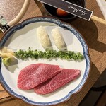 HEY MEAT - 黒毛和牛寿司2貫