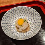 踝 - 烏賊と雲丹のお寿司