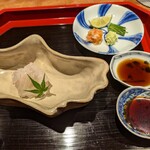 踝 - お造り（平目）