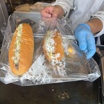 今屋のハンバーガー - サイズ比較