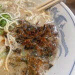 博多ラーメン ばりこて - からし高菜
