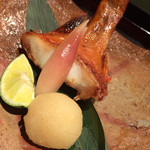 帰燕 - キンキの酒塩焼き