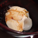 帰燕 - ぜんざいと白玉・バニラアイスをのせて