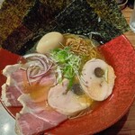 中華そば鷸 - 特製中華そば　鶏だし