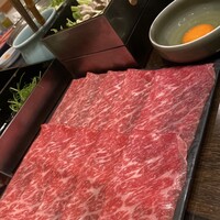 しゃぶ禅 六本木店 - すき焼き2人前。