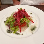 サンパティック - 鯛のカルパッチョ