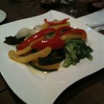 サカノバ グラン - 彩りが美しいお野菜。しっかりと野菜も食べましょう。
