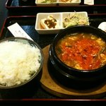 うまい亭 - ユッケジャンスープ定食