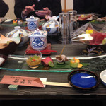 笹寿司 - 法事での料理
