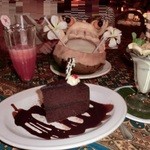 Poppies Restaurant - チョコレートケーキ