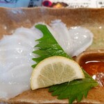 魚屋の200円すし ニューすしセンター - 生タコ塩ごま油♪