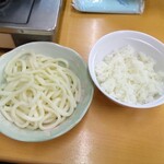 ホルモン幸楽 花輪本店 - うどんは汁が出てきたら早めにいれて！