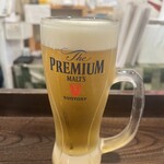 金町製麺 - 神泡のザ・プレミアム・モルツ　550円