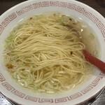 金町製麺 - 鯛塩かけそば（半麺）600円　