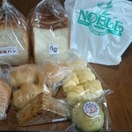 ＮＯＢＬＥ - 買いすぎちゃって困っちゃう(笑) 中央にあるのが塩パン