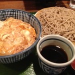 SOBA-HOUSE 大自然 - 玉子丼ともりそばセット