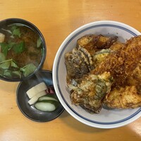 北新地 天富 - 2025.08.04 (月)    穴子天丼　1500円（税込