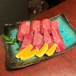 焼肉きたじま - 牛タン塩の厚切りです(o^^o)