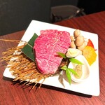 焼肉きたじま - 和牛のシャトーブリアンです(o^^o)