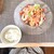 Chez-K'2 - 料理写真:海の幸とトマトの冷製パスタ