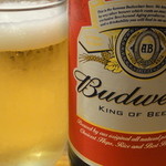 人類みな麺類 - 久々にBudを飲む♪