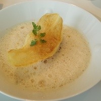ラ・フェット ひらまつ - スズキとアスパラムース仕立て