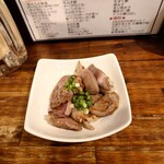 天国酒場 - ハツの塩ダレ炒め