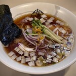 麺屋 侍 - 伊吹いりこ淡麗らーめん（ミニ）醤油