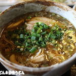 田舎うどん てつ - 2014年9月　うまネギ汁