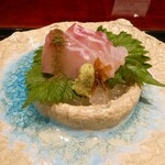 日本料理 崇 - お造り　アコウ