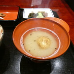 日本料理 崇 - キタアカリのすり流し