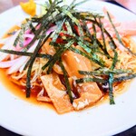 そば処 更科 - メンマ。