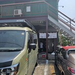 麺奏 弥栄 - 店舗入口