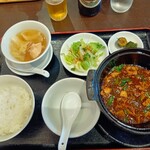 中国料理 天龍 - 麻婆豆腐セット