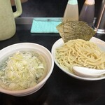 中華そば 彩 - 特製紅塩つけ麺(中盛)('25/08/04)