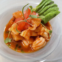 季節の海鮮のチポトレ セビーチェ 