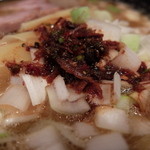 すごい煮干ラーメン凪 - 海の銀米タレ