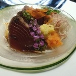 ケンゾーエステイトワイナリー - 戻り鰹のたたき