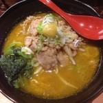 肉肉ラーメン - カレー肉肉ラーメン