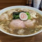中華そば 西川 - ワンタン正油　　1600円
      麺大盛り　　　　250円