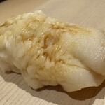 鮨 にし岡 - 石垣貝(岩手・陸前高田)　◎