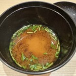 鮨 にし岡 - 赤出汁