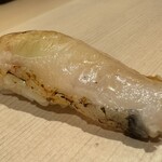 鮨 にし岡 - 白甘鯛(東京湾)