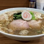 中華そば 西川 - ワンタン正油　　1600円
      麺大盛り　　　　250円